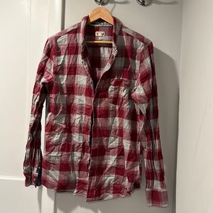 Men’s Large red and grey flannel 1901